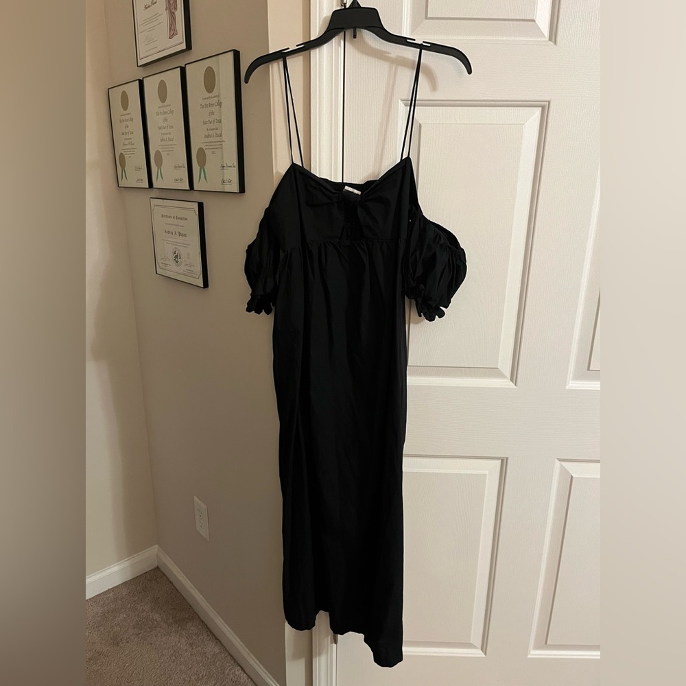Black Off-Shoulder Dress